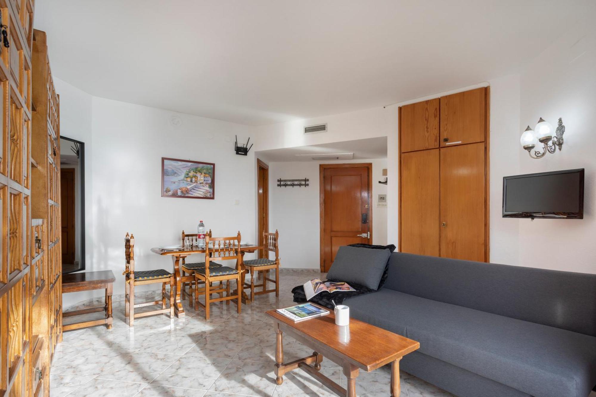 1004 - Beachfront Apartment On El Paseo, 4 Pers - Air Conditionning - Wi-Fi - Smart Tv Almunecar Exterior photo